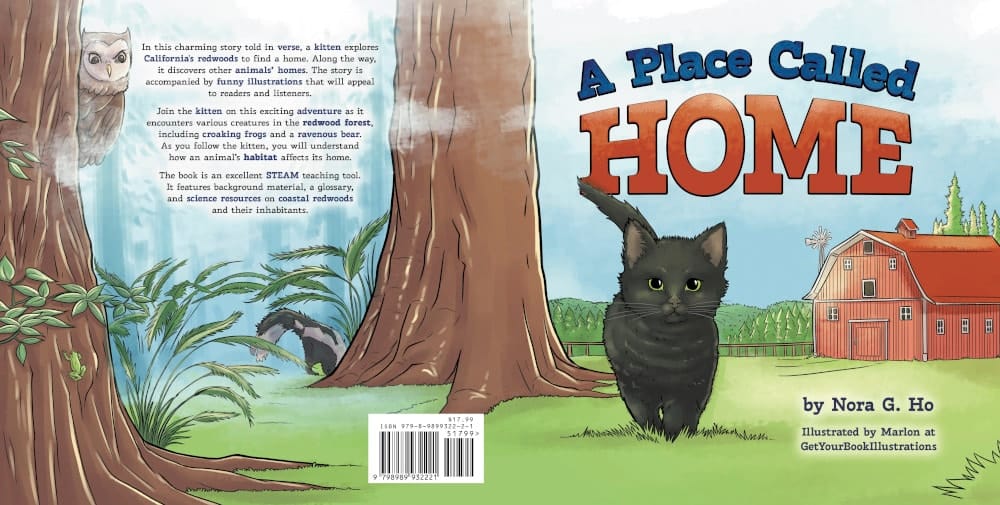 Front and back cover of A Place Called Home by Nora G. Ho