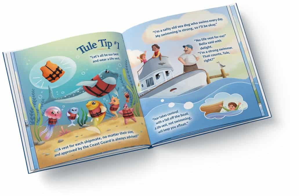 Interior spread of Bella's Choice by Elizabeth Higgins. Illustrated by GetYourBookIlllustrations.